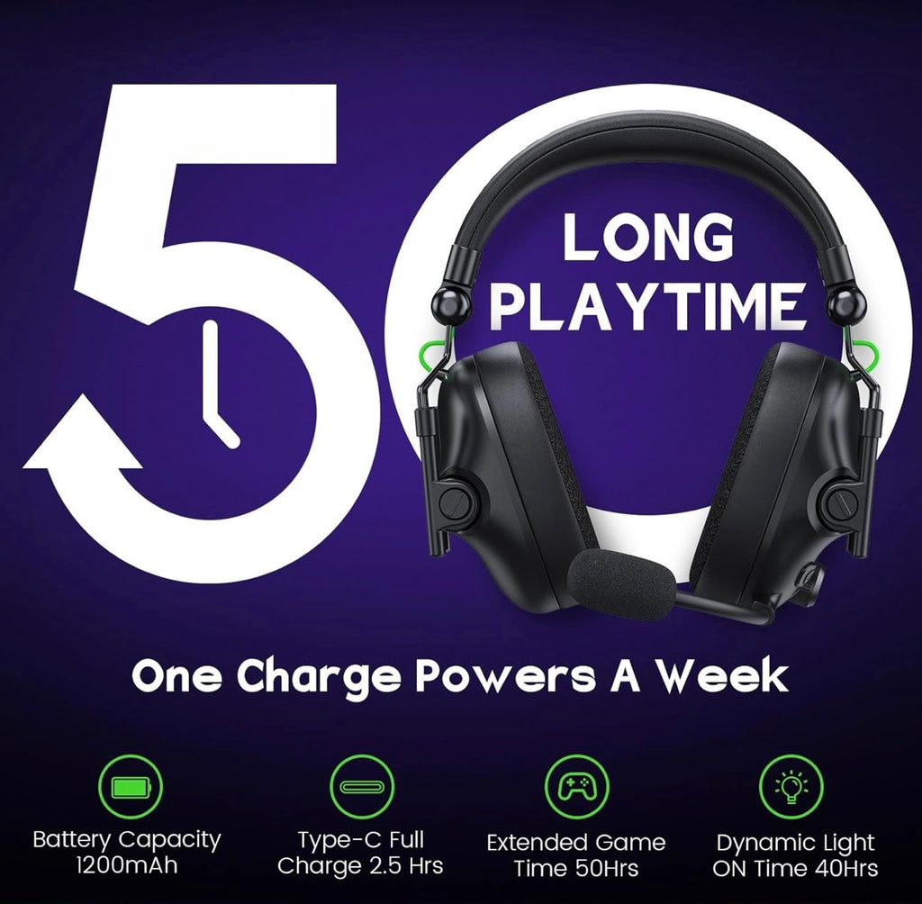 WESEARY Wireless Gaming Headset