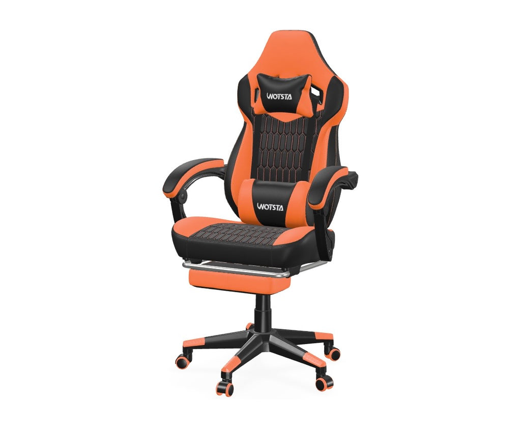 Gaming Chair with Footrest