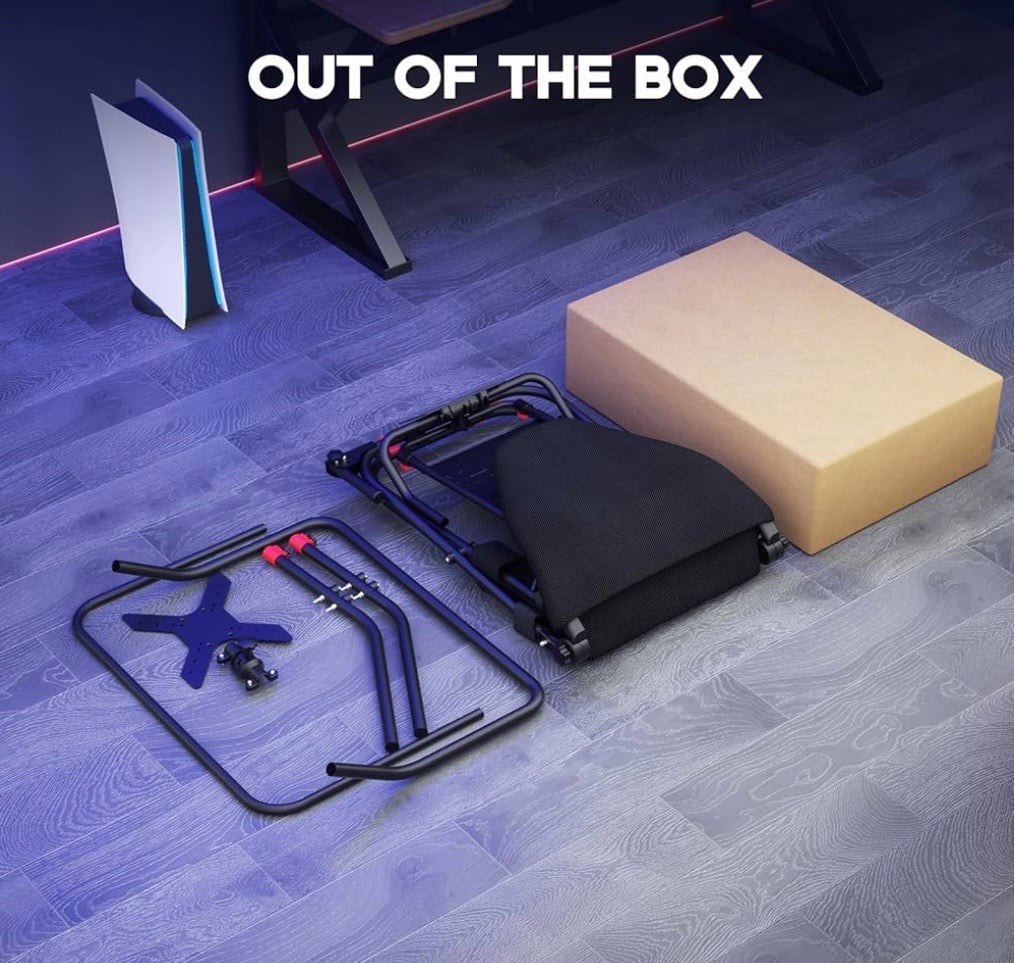 DIWANGUS Racing Simulator Cockpit With TV Stand