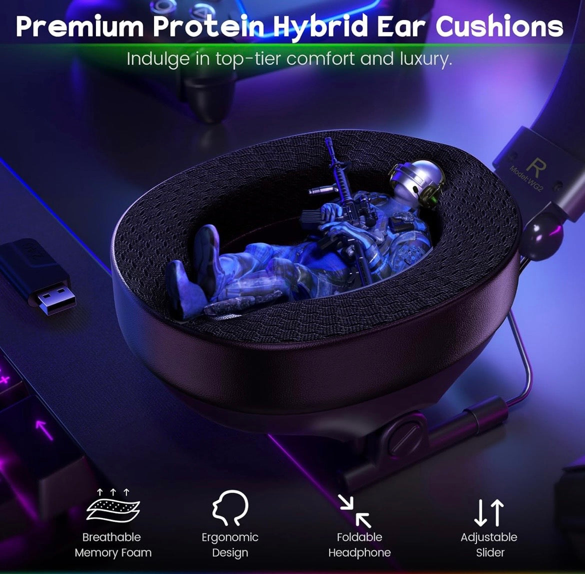 WESEARY Wireless Gaming Headset