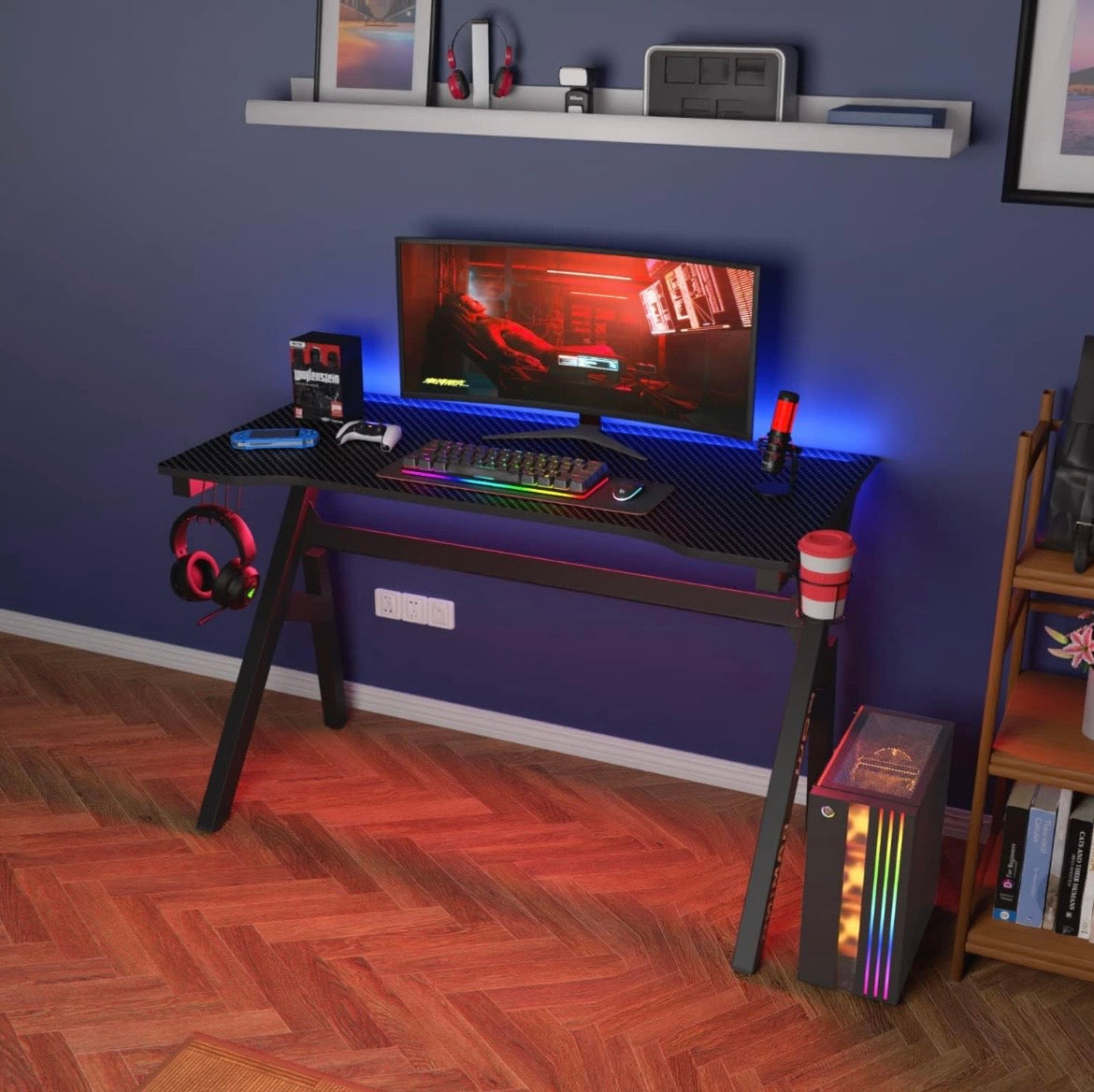 FDW 47 Inch Gaming Desk