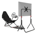 DIWANGUS Racing Simulator Cockpit With TV Stand