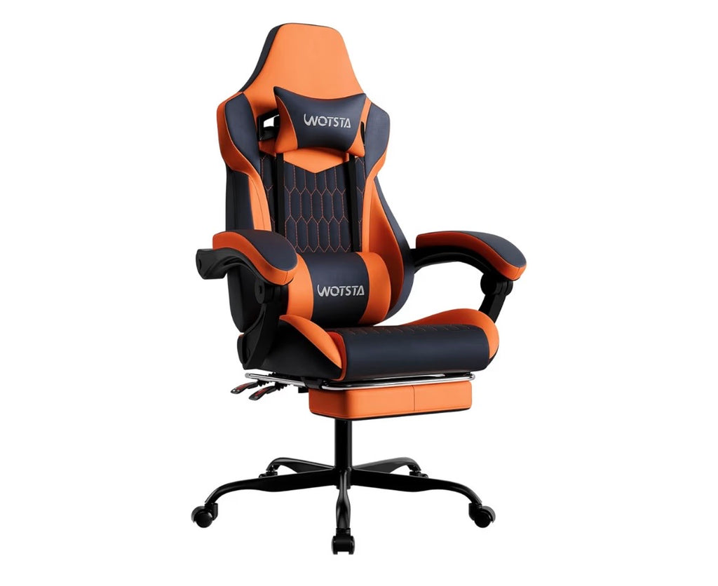 Gaming Chair with Footrest