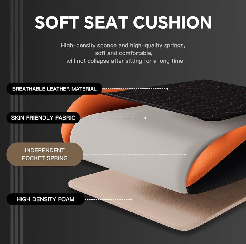 Gaming Chair with Footrest
