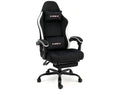 Black Fabric Gaming Chair